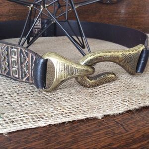 Chico's leather belt.  SZ S/M